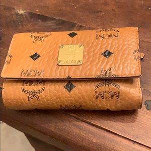 MCM leather wallet